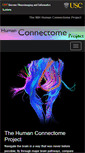 Mobile Screenshot of humanconnectomeproject.org